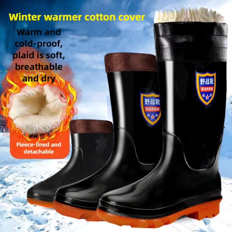 Men'S Shoes Water Resistant - Men's PVC Safety Shoes Rain Boots