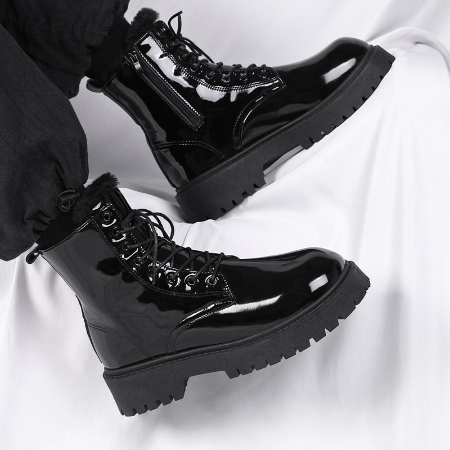 Men's warm plush high-top boot - Men'S Shoes Hoka Sale recension och pris