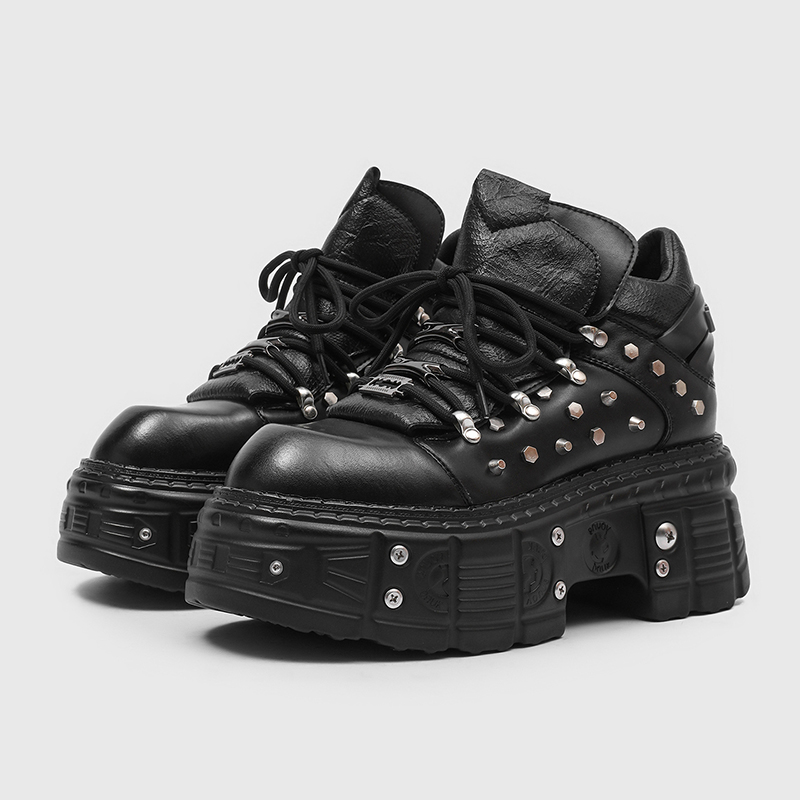New Gothic Punk Men's Platform - Men'S Shoes Increase Height recension och pris