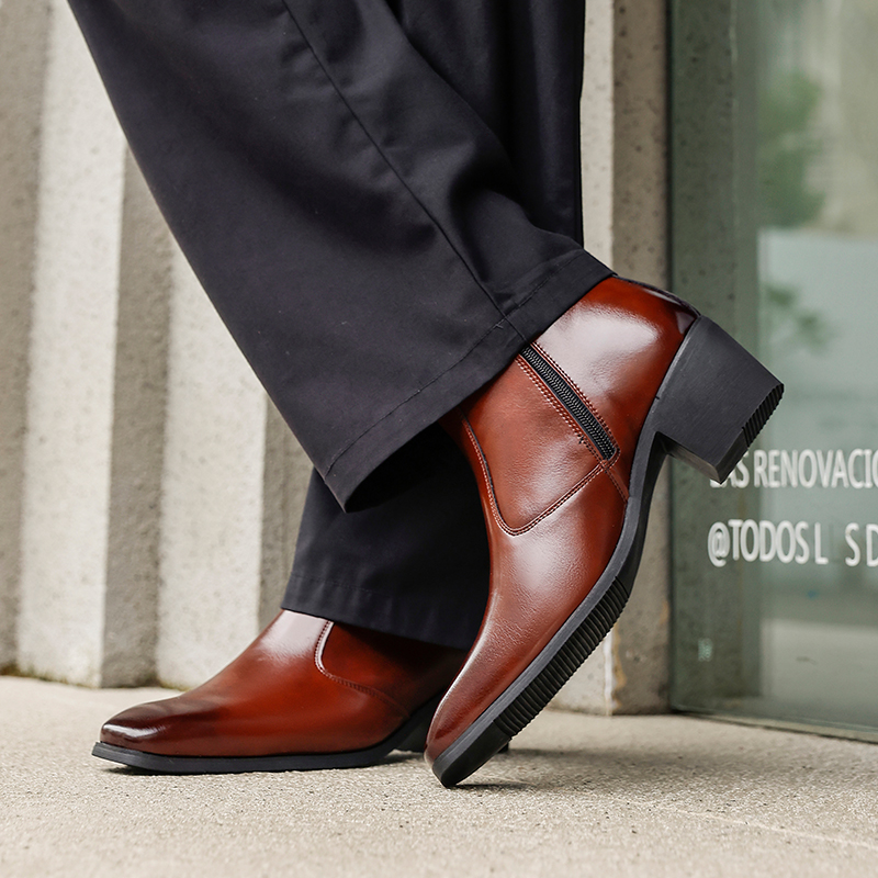 Men Height Increasing High Hee - Men'S Shoes Increase Height recension och pris